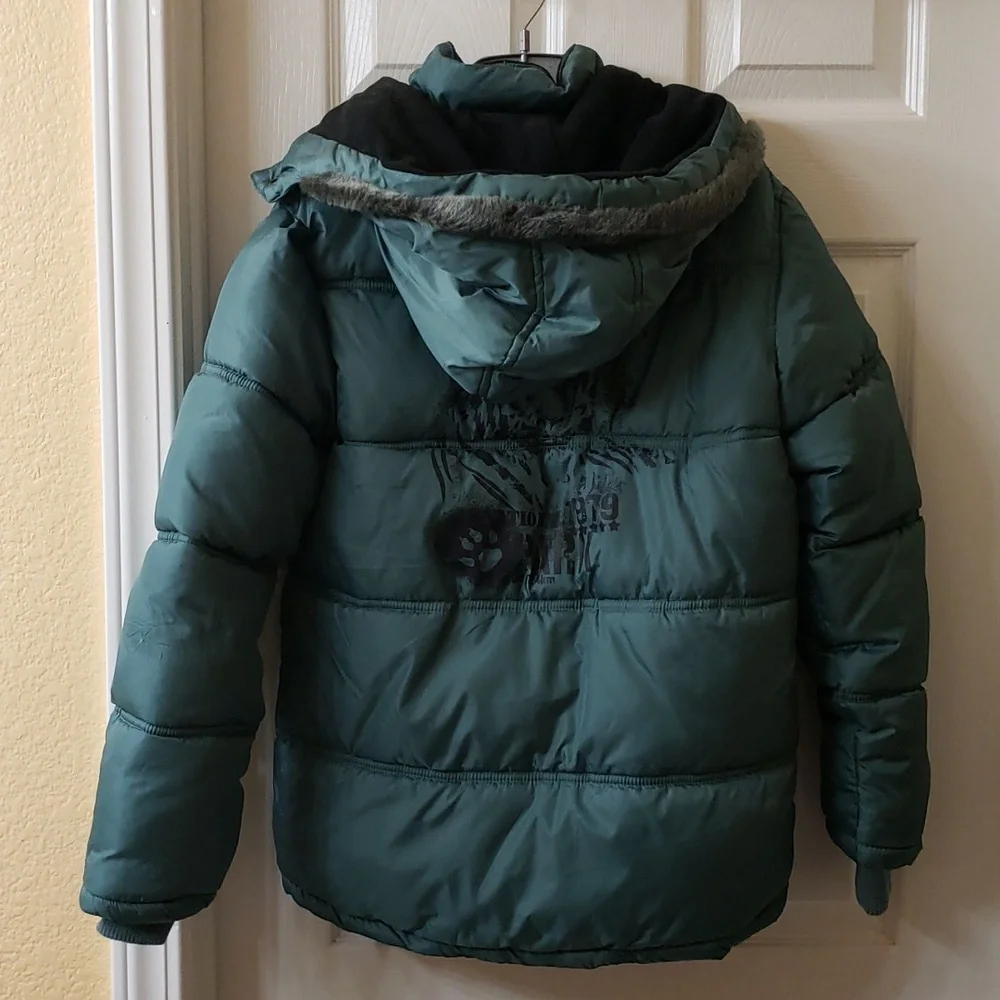 Boy's puffer winter jacket - Picture 2 of 3